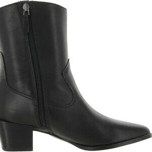 Naturalizer Genuine Leather GABY Mid-Calf Western Boots (8.5)